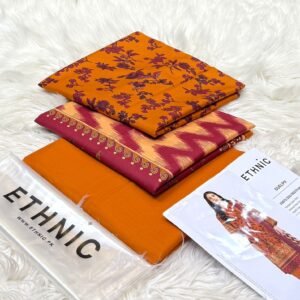 3 PC Printed Linen Collection
